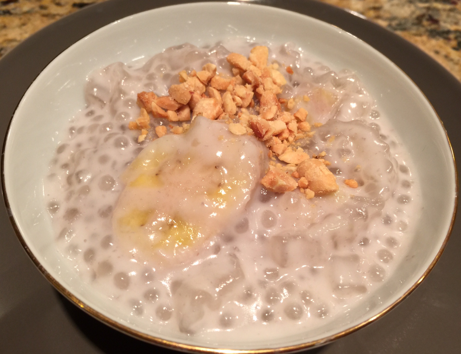 Chè Chuối Banana Tapioca And Coconut Pudding 1731